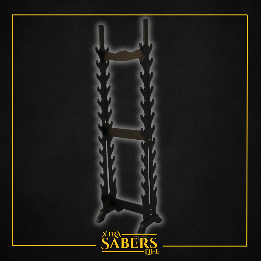 Wooden Saber Stand